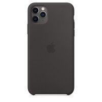 Чехол Silicone Case iPhone 11 Pro Max (чёрный) 5354