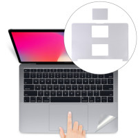 Антивандальная плёнка на корпус клавиатуры MacBook Pro 15 A1398 (2013-2015г) серебро (5282)