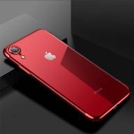 CAFELE Чехол для iPhone XR TPU гальваника (красный) 5451 - CAFELE Чехол для iPhone XR TPU гальваника (красный) 5451