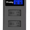 Probty ЗУ док-станция для 2х аккумуляторов на GoPro 3 / 3+ (LCD экран заряда) 112095 - Probty ЗУ док-станция для 2х аккумуляторов на GoPro 3 / 3+ (LCD экран заряда) 112095