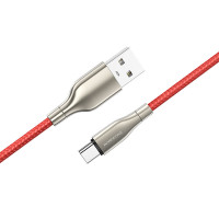 BOROFONE USB кабель Type-C BX45 3A, 1 метр (красный) 5988