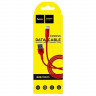 HOCO USB кабель X26 micro 2A 1м (красный) 7023 - HOCO USB кабель X26 micro 2A 1м (красный) 7023