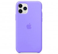 Чехол Silicone Case iPhone 11 Pro Max (васильковый) 2729
