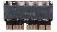 Переходник на SSD M2 NVME ключ "M" короткий черный"модель NVME N-941A NFHK" (Г30-68503)