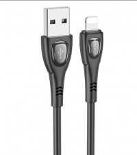 BOROFONE USB кабель 8-pin lightning BX98 2.4A 1метр (чёрный) 8044