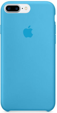 Чехол Silicone Case iPhone 7 Plus / 8 Plus (baby blue) 0688