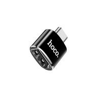 HOCO UA5 Переходник Type-C / USB OTG (чёрный) 4121