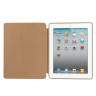 Чехол для iPad 2 / 3 / 4 Smart Case серии Apple кожаный (коричневый) 4739 - Чехол для iPad 2 / 3 / 4 Smart Case серии Apple кожаный (коричневый) 4739