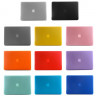 Чехол MacBook Air 13 модель A1369 / A1466 (2011-2017гг.) матовый (фиолетовый) 0016 - Чехол MacBook Air 13 модель A1369 / A1466 (2011-2017гг.) матовый (фиолетовый) 0016