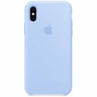 Чехол Silicone Case iPhone XS Max (небесно-голубой) 5156 - Чехол Silicone Case iPhone XS Max (небесно-голубой) 5156
