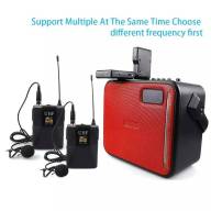 Беспроводной петличный микрофон UHF-Standart для камеры / телефона + 1 переходник (130046) - Беспроводной петличный микрофон UHF-Standart для камеры / телефона + 1 переходник (130046)