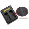 SHOOT ЗУ док-станция для 2х аккумуляторов АКБ GoPro Hero 5 / 6 / 7 / 8 (9475) - SHOOT ЗУ док-станция для 2х аккумуляторов АКБ GoPro Hero 5 / 6 / 7 / 8 (9475)