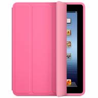 Чехол для iPad 2 / 3 / 4 Smart Case серии Apple кожаный (фуксия) 4739 - Чехол для iPad 2 / 3 / 4 Smart Case серии Apple кожаный (фуксия) 4739
