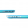 Чехол MacBook Pro 13 (A1425 / A1502) (2013-2015) глянцевый (голубой) 0012 - Чехол MacBook Pro 13 (A1425 / A1502) (2013-2015) глянцевый (голубой) 0012