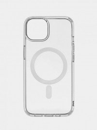 Чехол MagSafe для iPhone 15 (прозрачный) 7547
