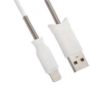 HOCO USB кабель X24 8-pin 2.4A 1м (белый) 6988