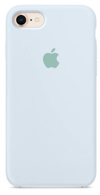 Чехол Silicone Case iPhone 7 / 8 (небесно-голубой) 6608
