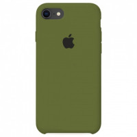 Чехол Silicone Case iPhone 7 / 8 (оливковый) 6608