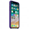 Чехол Silicone Case iPhone X / XS (фиолетовый) 0366 - Чехол Silicone Case iPhone X / XS (фиолетовый) 0366