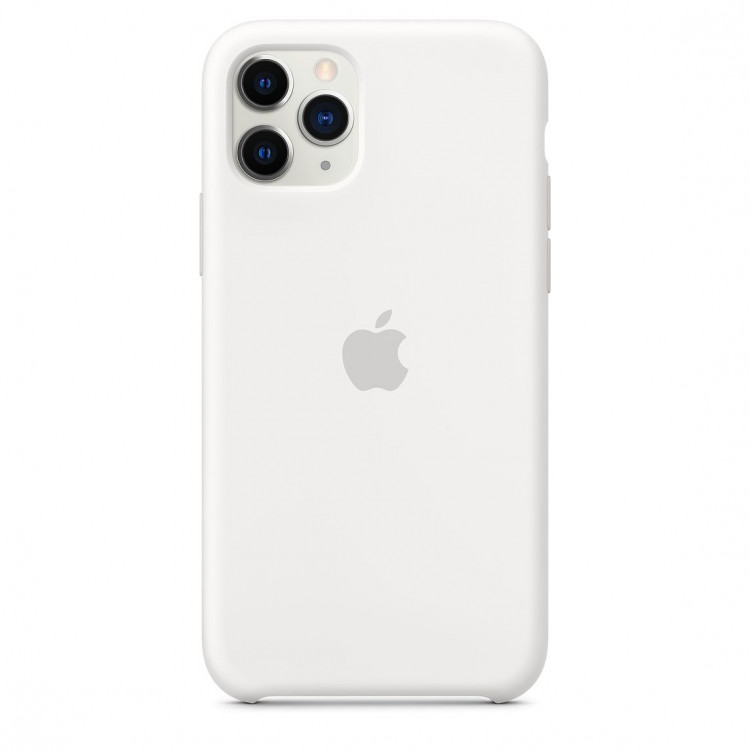 Чехол Silicone Case iPhone 11 Pro (белый) 5652
