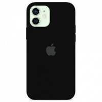 Чехол Silicone Case iPhone 12 mini (чёрный) 3736
