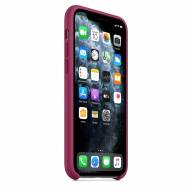 Чехол Silicone Case iPhone 11 Pro (бордо) 2699 - Чехол Silicone Case iPhone 11 Pro (бордо) 2699