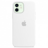 Чехол Silicone Case iPhone 12 mini (белый) 3736