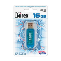 MIREX Флэш карта USB для компьютера 16Gb ELF BLUE (синий) 2073