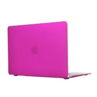 Чехол MacBook 12 (A1534) (2015-2017) матовый (фуксия) 0038