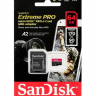 SanDisk Флэш карта Extreme PRO microSD 64Gb 170Mb/s V30 ADP (1291) - SanDisk Флэш карта Extreme PRO microSD 64Gb 170Mb/s V30 ADP (1291)
