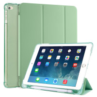 Чехол для iPad Air / 2017 / 2018 Smart Case PU Leather + TPU с отсеком под Apple Pencil (зелёный) 1704