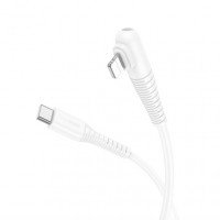 BOROFONE USB-C кабель PD на lightning 8-pin BX105 27W 3A 1метр (белый) 8048