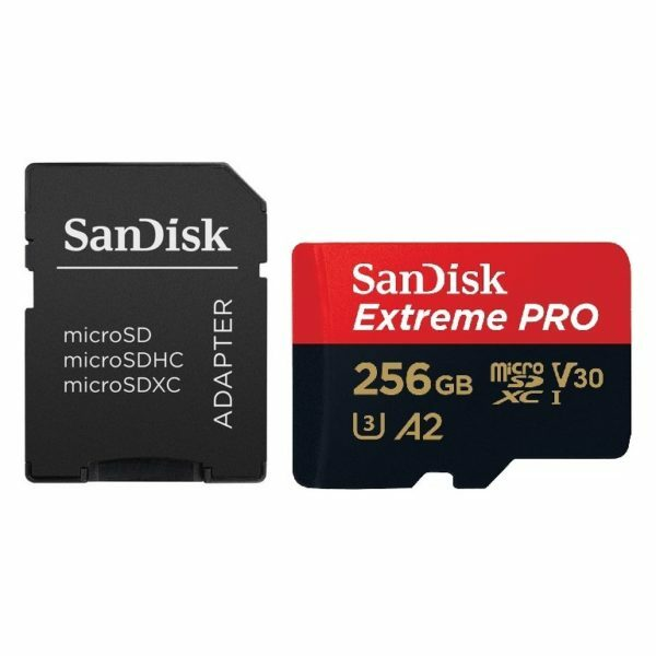 SanDisk Флэш карта Extreme PRO microSD 256Gb 170Mb/s V30 ADP (9572)