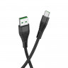 HOCO USB кабель Type-C U53 5A 1.2м (чёрный) 6344 - HOCO USB кабель Type-C U53 5A 1.2м (чёрный) 6344