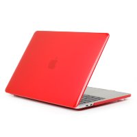 Чехол MacBook Pro 15 модель A1707 / A1990 (2016-2019) глянцевый (красный) 0066