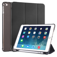 Чехол для iPad Air / 2017 / 2018 Smart Case PU Leather + TPU с отсеком под Apple Pencil (чёрный) 1704
