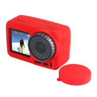 PULUZ Чехол силиконовый для экшн камеры DJI Osmo Action (красный) PU330R