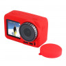 PULUZ Чехол силиконовый для экшн камеры DJI Osmo Action (красный) PU330R - PULUZ Чехол силиконовый для экшн камеры DJI Osmo Action (красный) PU330R