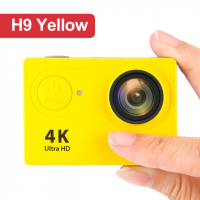 Экшн камера AXNEN H9 4K Ultra HD Wi-Fi (желтый) 40707
