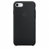 Чехол Silicone Case iPhone 7 / 8 (чёрный) 6608 - Чехол Silicone Case iPhone 7 / 8 (чёрный) 6608