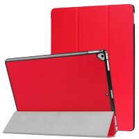 Чехол для iPad Pro 12.9 (2015-2017) Smart Cover кожаный серии Custer (красный) 0001