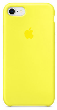 Чехол Silicone Case iPhone 7 / 8 (лимон) 6608