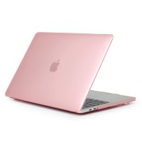 Чехол MacBook Pro 15 модель A1707 / A1990 (2016-2019) глянцевый (розовый) 0066