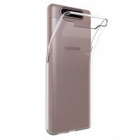 Чехол для Samsung A80 прозрачный TPU 0.75mm (102081)