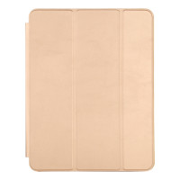 Чехол для iPad Pro 12.9 (2020-2021) Smart Case серии Apple кожаный (золото) 8027