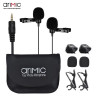 ARIMIC Двойной петличный микрофон AUX 3.5mm для камеры / телефона + аксессуары (длина 6м) (507889) - ARIMIC Двойной петличный микрофон AUX 3.5mm для камеры / телефона + аксессуары (длина 6м) (507889)