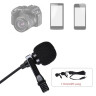 ARIMIC Двойной петличный микрофон AUX 3.5mm для камеры / телефона + аксессуары (длина 6м) (507889) - ARIMIC Двойной петличный микрофон AUX 3.5mm для камеры / телефона + аксессуары (длина 6м) (507889)