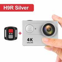 Экшн камера AXNEN H9R 4K Ultra HD Wi-Fi + беспроводной пульт управления (серебро) 40721