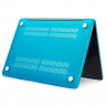 Чехол MacBook Pro 14.2 модель A2442 / A2779 / A2918 / A2992 (2021-2023гг.) матовый (голубой) 4095 - Чехол MacBook Pro 14.2 модель A2442 / A2779 / A2918 / A2992 (2021-2023гг.) матовый (голубой) 4095