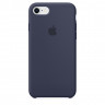 Чехол Silicone Case iPhone 7 / 8 (тёмно-синий) 6608 - Чехол Silicone Case iPhone 7 / 8 (тёмно-синий) 6608